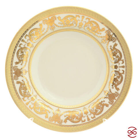 Набор тарелок глубоких Falkenporzellan Imperial Cream Gold 22 см(6 шт)