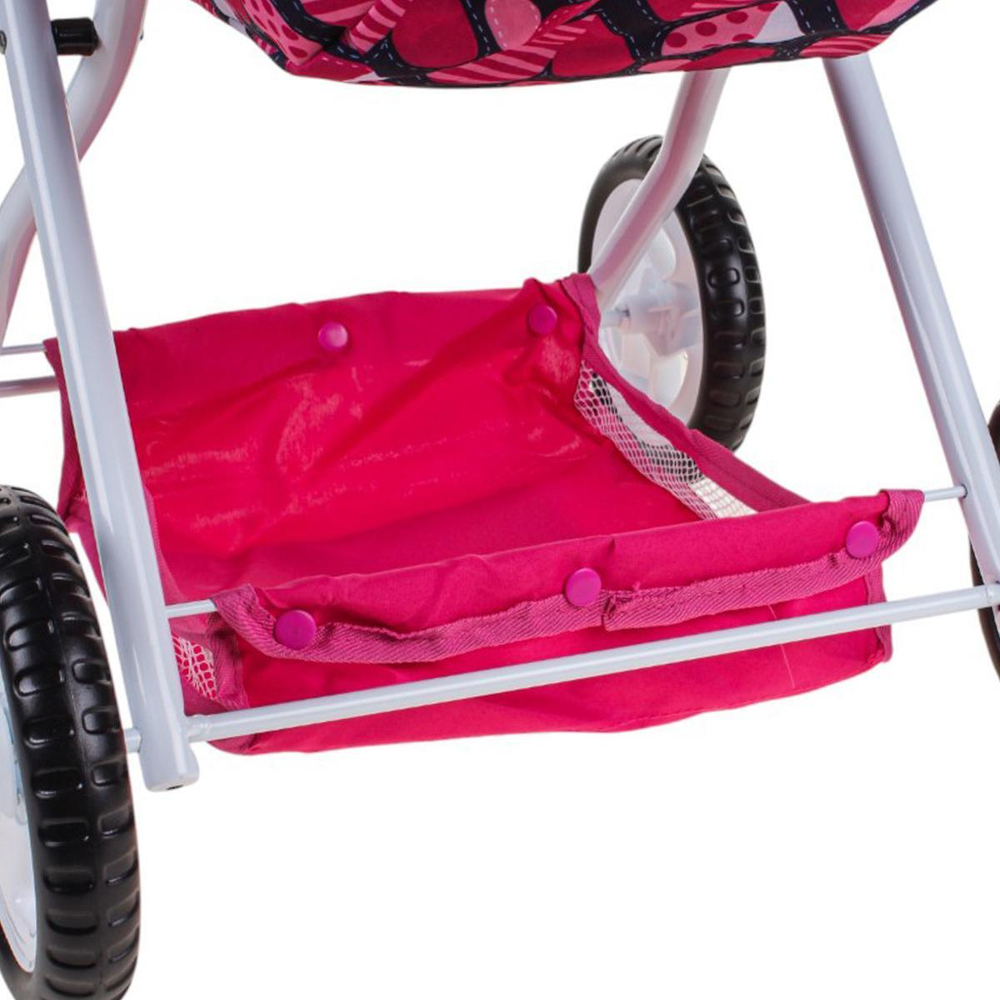 Коляска для куклы лежачая, пакет FL9138