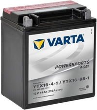VARTA YTX16-BS аккумулятор