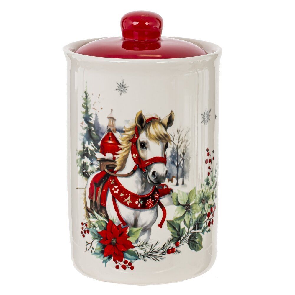 GAEM Ёмкость для сыпучих продуктов "Лошадь", 680 мл, L10 W10 H16,5 см