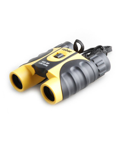 Бинокль Veber 8*25 WP черный-желтый