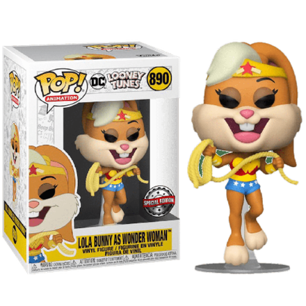 Фигурка Funko POP! Animation Looney Tunes Lola Bunny As Wonder Woman (Exc)