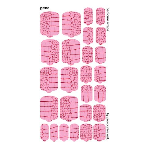 ПЛЕНКИ NAIL WRAPS GENA (PED)