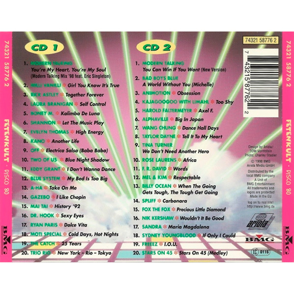 Сборник / Fetenkult Disco 80, Vol.1 (2CD)