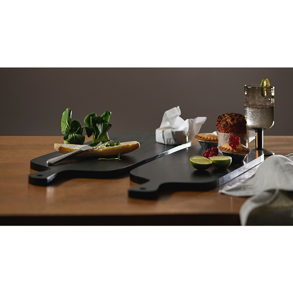 Доска сервировочная rubris, 20х60 см, черная