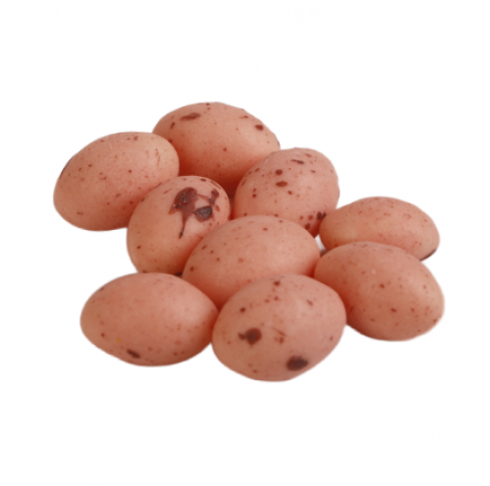 Драже рисовое Яйца (пудровые матовые в крапинку), 50 гр