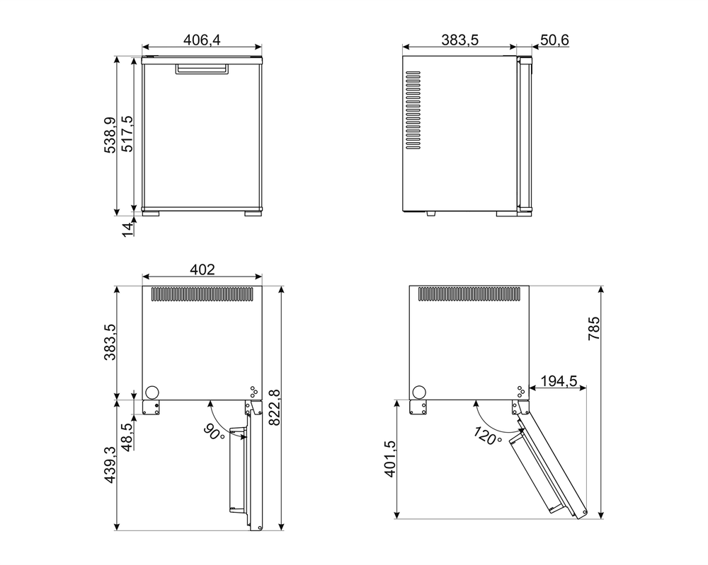 Холодильник Smeg MTE40