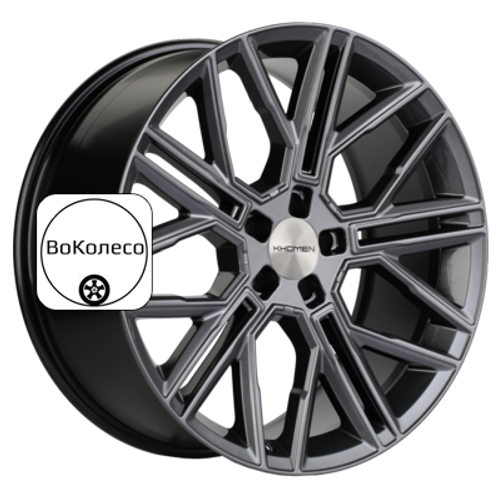 9,5x21/5x120 ET45,5 D62,5 KHW2101 (Li 7/9) Gray Khomen Wheels