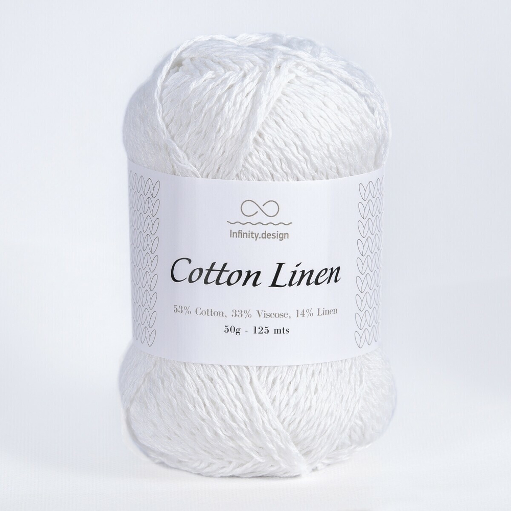 Infinity Design Cotton Linen (1002/Белый)