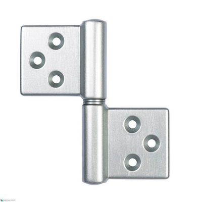 Петля накладная Aldeghi 32*35 серебристая ПРАВАЯ   ALD159/143CS032S_T