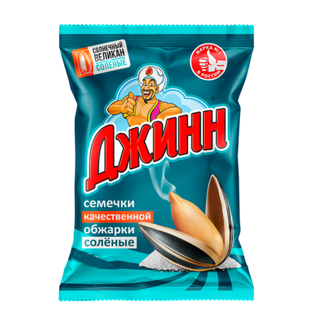 Семечки Джинн с солью 300 гр