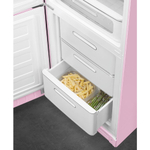 Отдельностоящий двухдверный холодильник Smeg FAB32LPK5