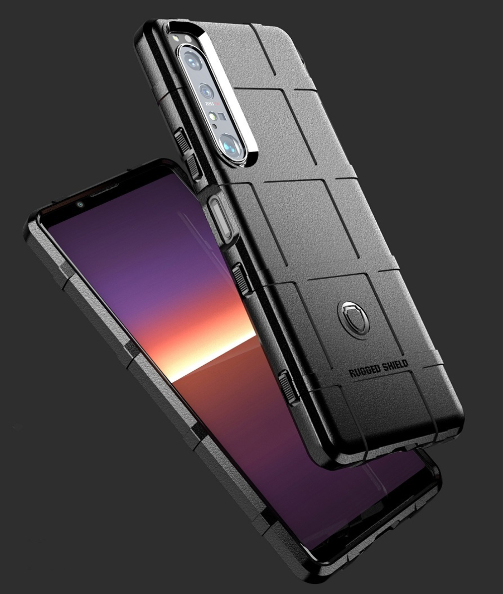 Противоударный защитный чехол на Sony Xperia 1 III генерации с 2021 года, серия Armor от Caseport