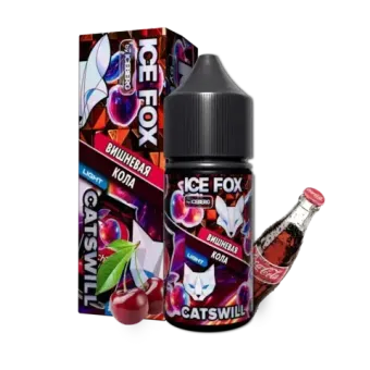 Жидкость ICE FOX & CATSWILL Salt 2% 30 ml - ВИШНЕВАЯ КОЛА