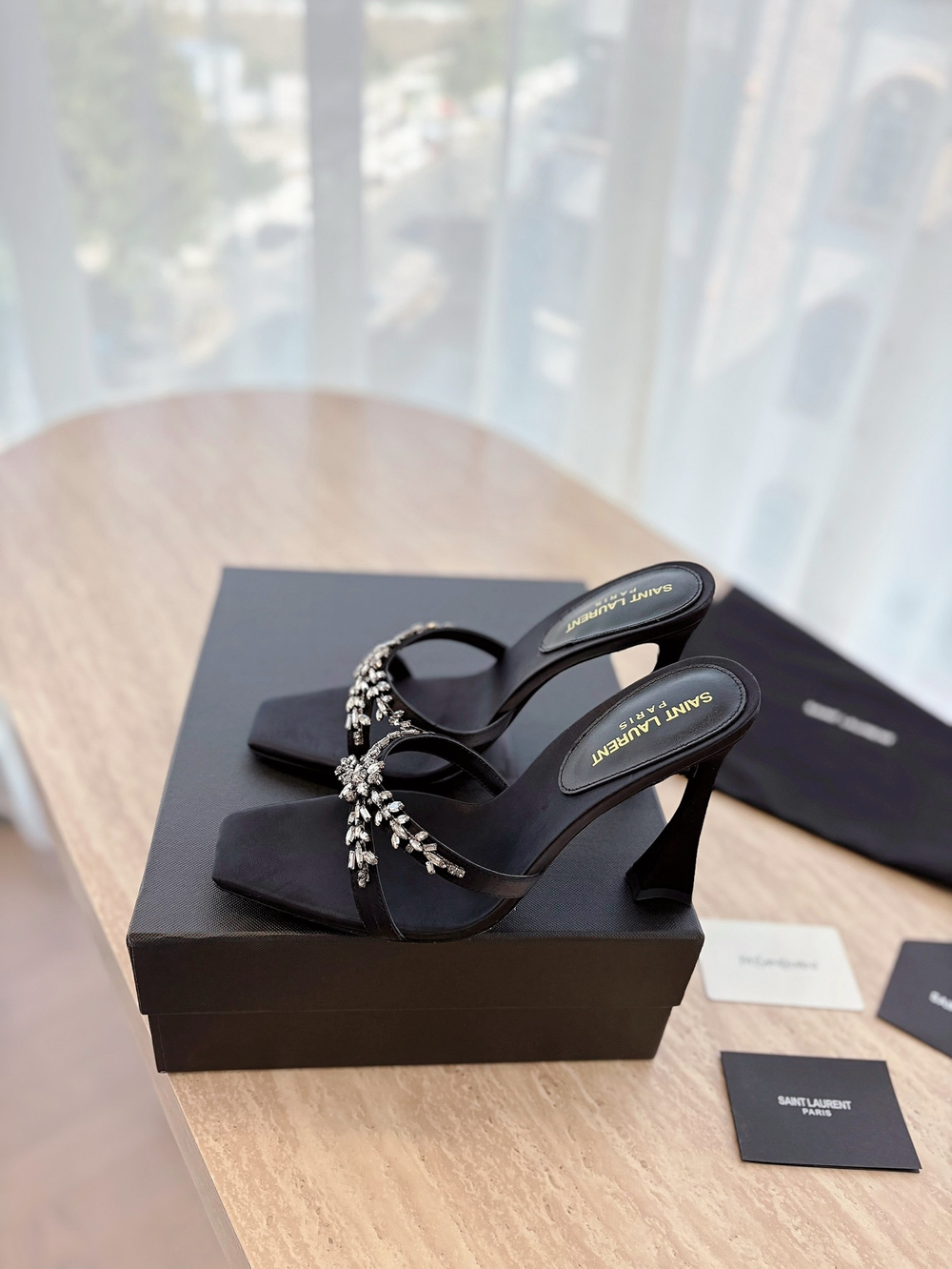 Saint Laurent Mules