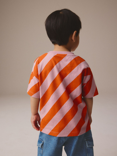 Футболка для мальчика Next E83-342, Розовый, Красный