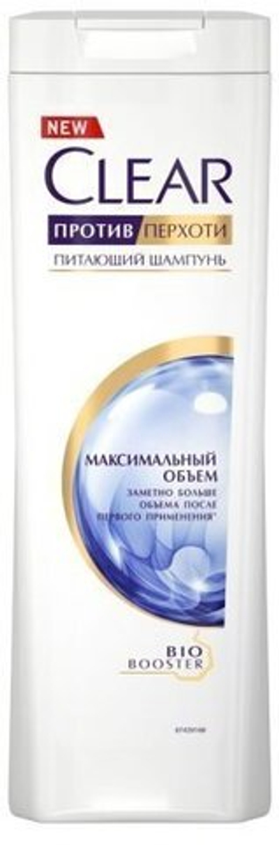 CLEAR Шамп, Максимальный объём (400мл)