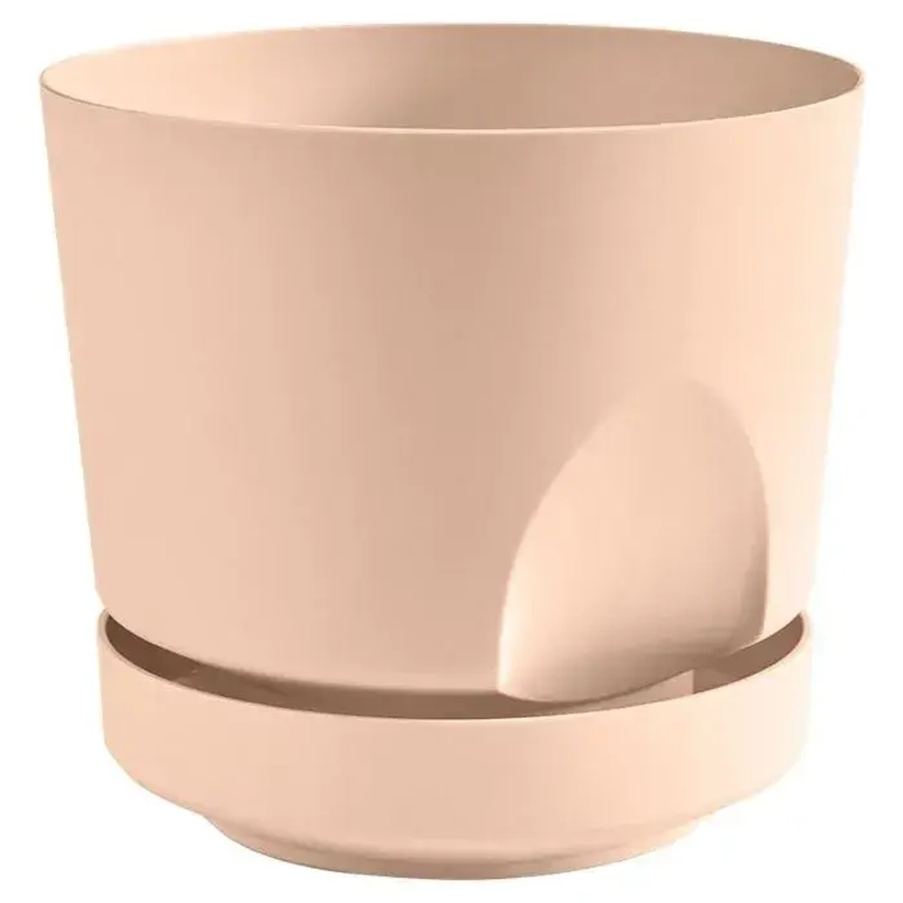 Кашпо Тренд (0,8л.) Цв. Пудровый (Арт. КШ-4104)
