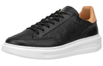 LOUIS VUITTON Beverly Hills Sneakers "Black Monogram With Caramel Top"