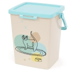 Контейнер для корма Мур-мяу 5,5л (с замком) (комплект 12 шт)