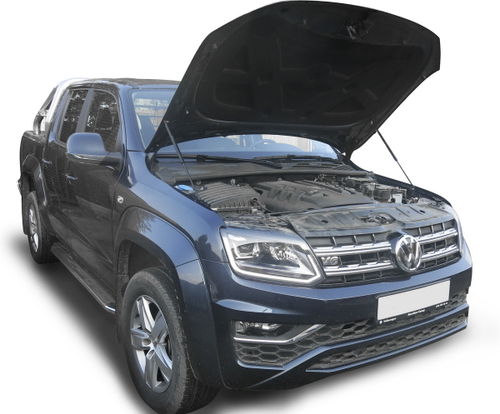 Газовые упоры капота АвтоУпор для Volkswagen Amarok I рестайлинг (V - 2.0D) 05.2017-н.в./Amarok I рестайлинг (V - 3.0D) 2016-н.в., 2 шт., UVWAMA021