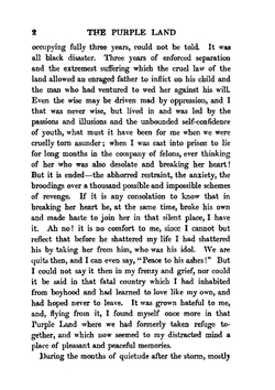 The purple land. being the narrative of one Richard Lamb's adventures in the Banda Orientál, in South America, as told by himself | W. H. Hudson