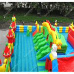 Популярный надувной батут "Большие приключения"