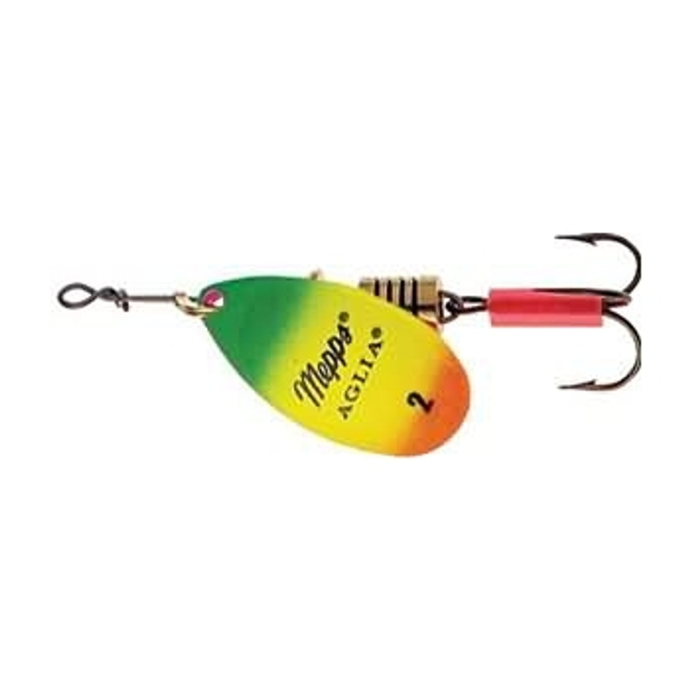 Блесна вращающаяся Mepps AGLIA FLUO, 2, Tiger