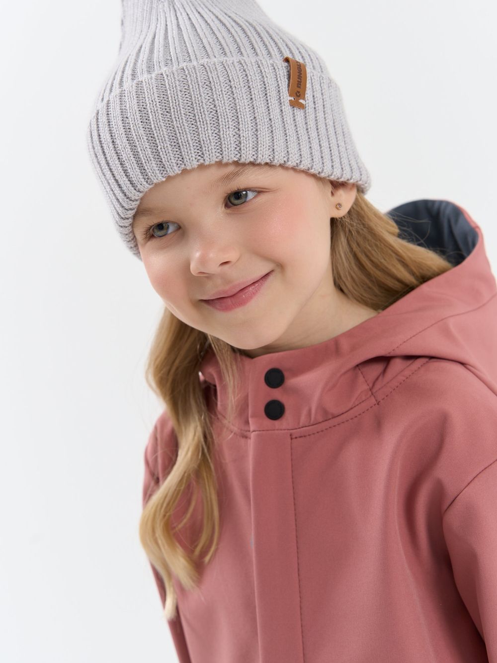 Парка Softshell демисезонная "Пепельная роза"