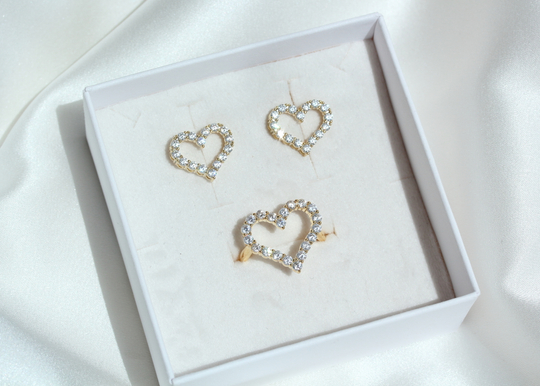 Кольцо Сердце