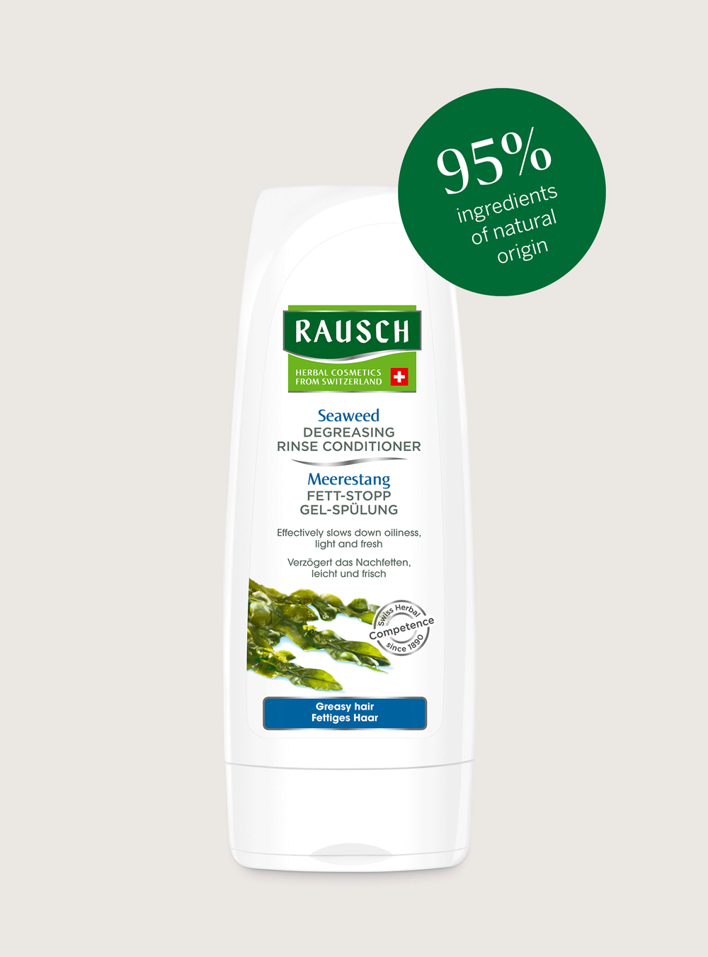 Кондиционер для волос склонных к жирности Rausch Seaweed Degreasing Rinse Conditioner 200 мл