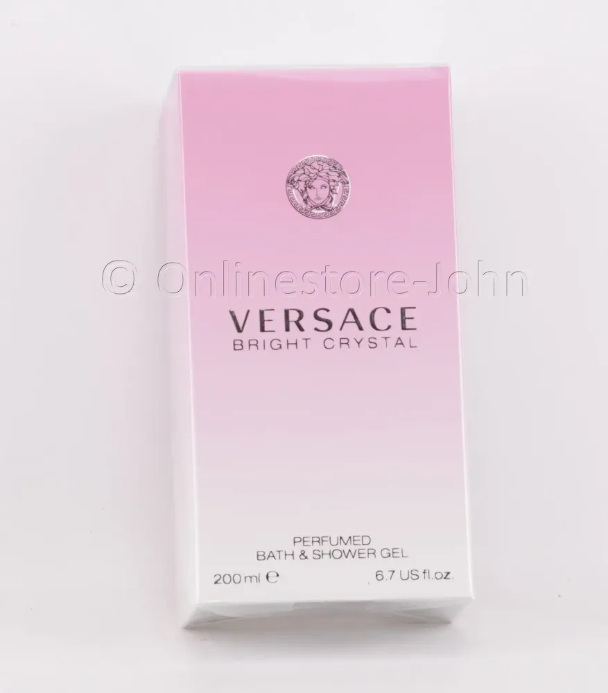 Изысканный уход для тела Versace Bright Crystal 200ml с ароматом духов
