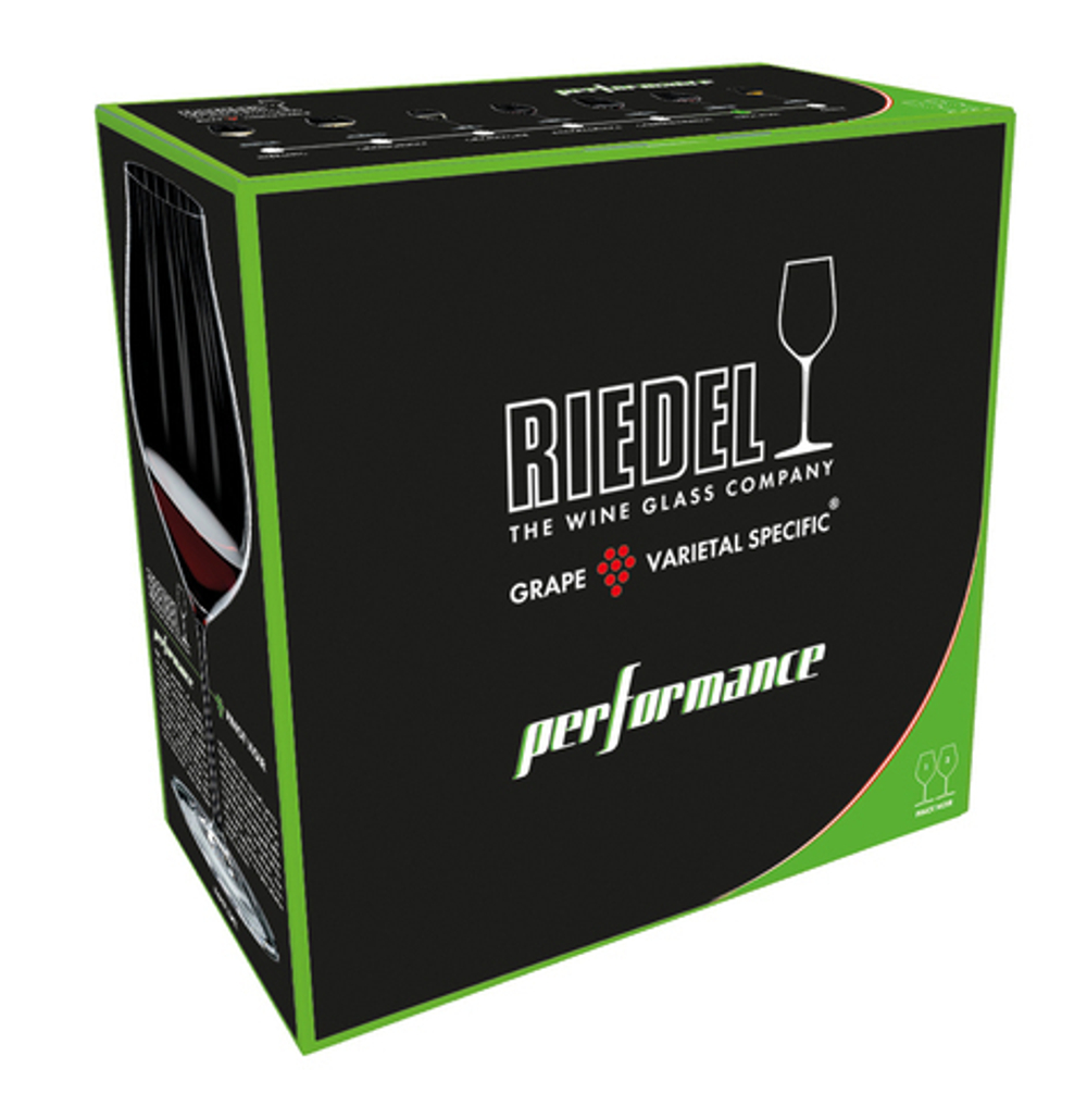 Набор бокалов для красного вина 4шт 830мл Riedel Performance Pinot Noir упаковка