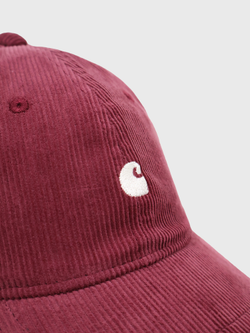 Бейсболка Carhartt WIP Harlem Bordeaux
