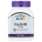 21st Century, Co Q-10, 30 мг, 45 капсул