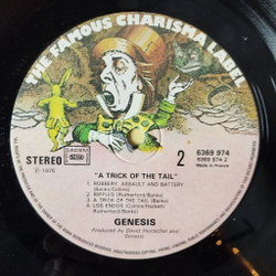 Винтажная виниловая пластинка LP Genesis A Trick Of The Tail (France 1976)