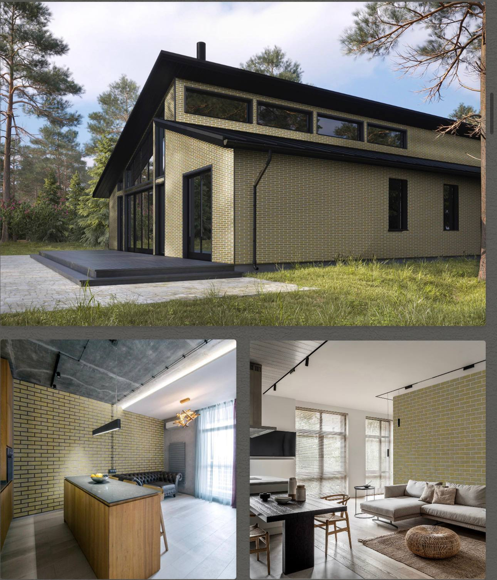 Гибкий кирпич, термопанели