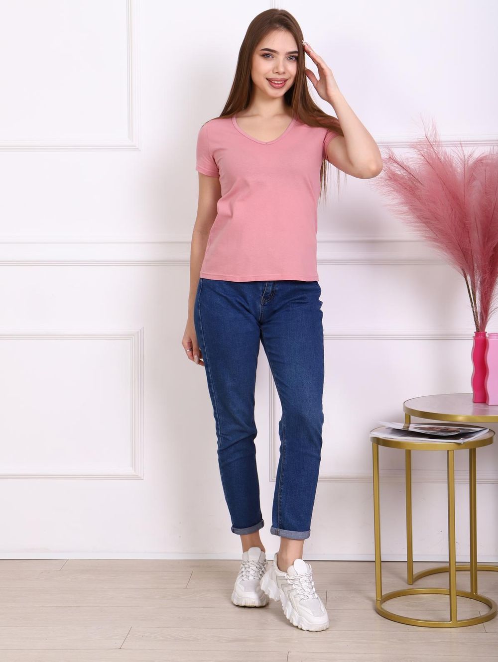 Таира - футболка пудра Iv-capriz