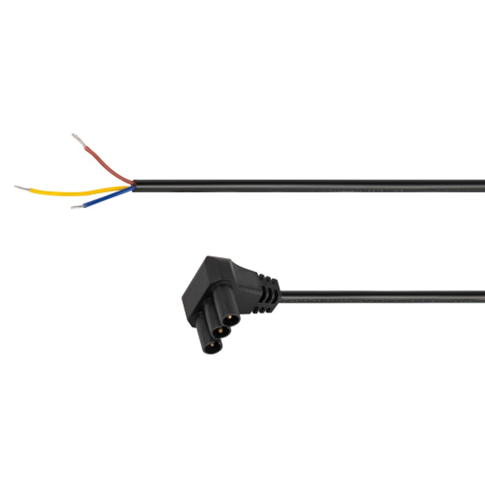 Сетевой шнур ЭРА SML-AC-3-CABLE-1.5m-B длина 1500мм для светильников SML-30