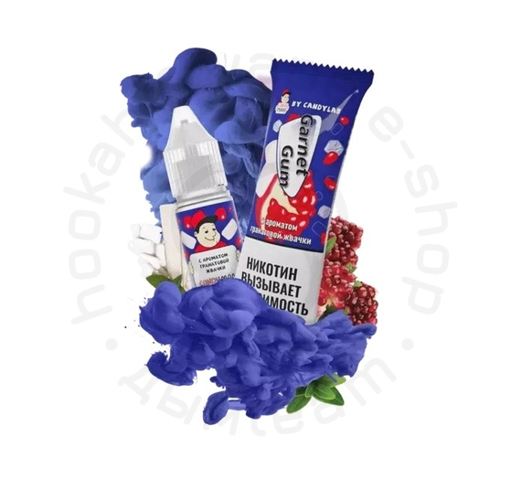 Жидкость CandyMan с ароматом &quot;Garnet Gum&quot; (Гранатовая жвачка), 10мл, 15мг