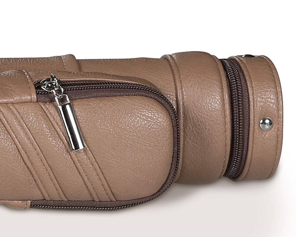 Тубус на 1 кий Меркури-PRO с карманом (серый)