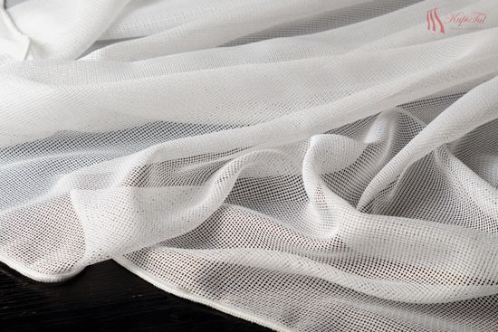 Плотный тюль-сетка Pier (белый)