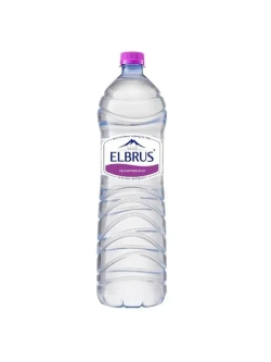 Вода негазированная Эльбрус минеральная природная, 12 шт х 0,5 л