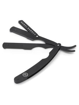 Опасная бритва с защитой и сменным лезвием REBEL BARBER Protector Black