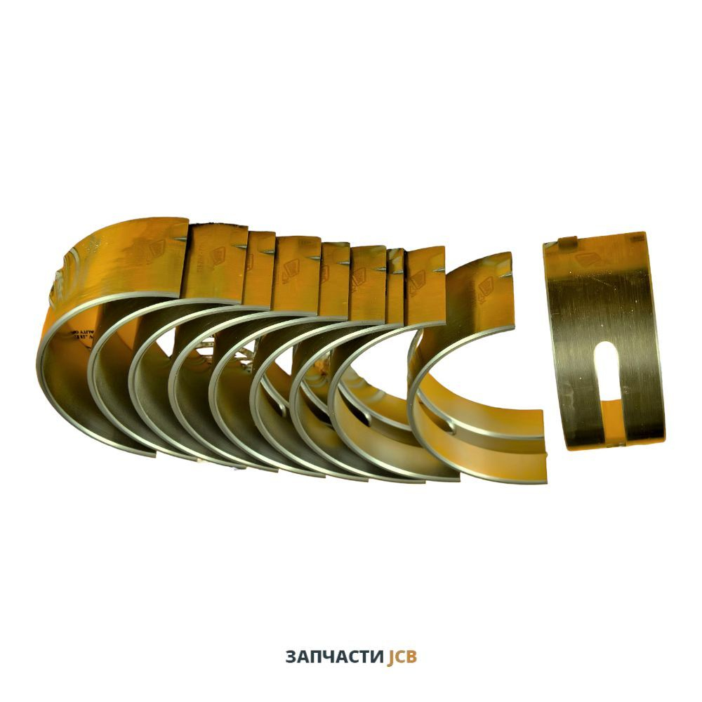 Вкладыши коренные AB 2-й ремонт  +0.5 JCB 02/192004