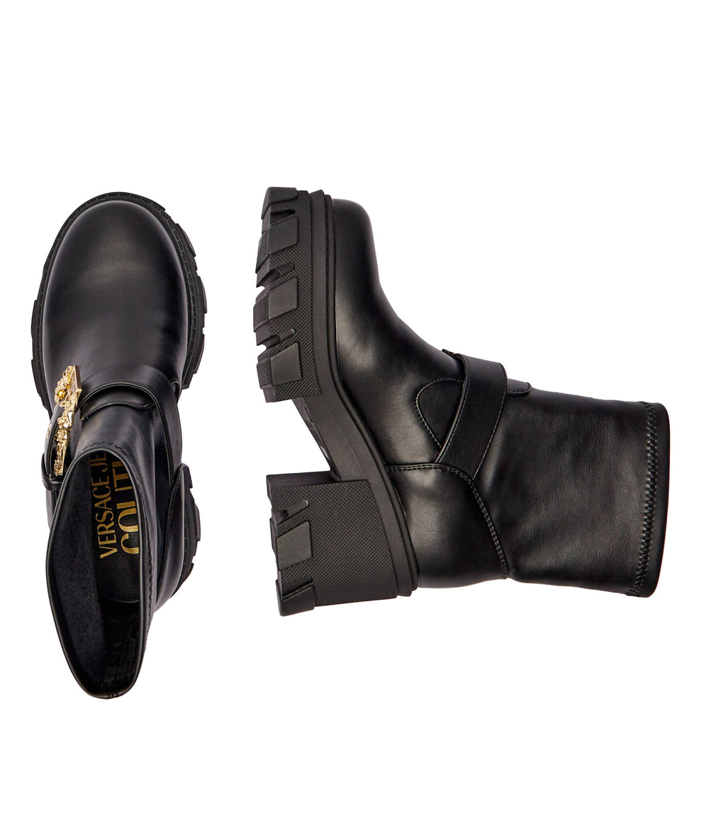 Ботильоны на каблуке SOPHIE Versace Jeans Couture - черный(77VA3S8071570)