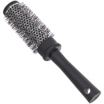 Расческа массажная брашинг «СЕКРЕТ ТВОЕЙ КРАСОТЫ», цвет черный, матовое покрытие, 3.5*22см