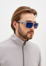 Спортивные очки LiP Rock / Matt Grey / PC Polarized / Blue Mirror Smoke Lens