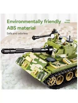 Конструктор Советский танк 378 деталей 6837