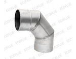 Колено 90°, 120 мм нерж. (AISI 409-1 мм.), ECOFLUE
